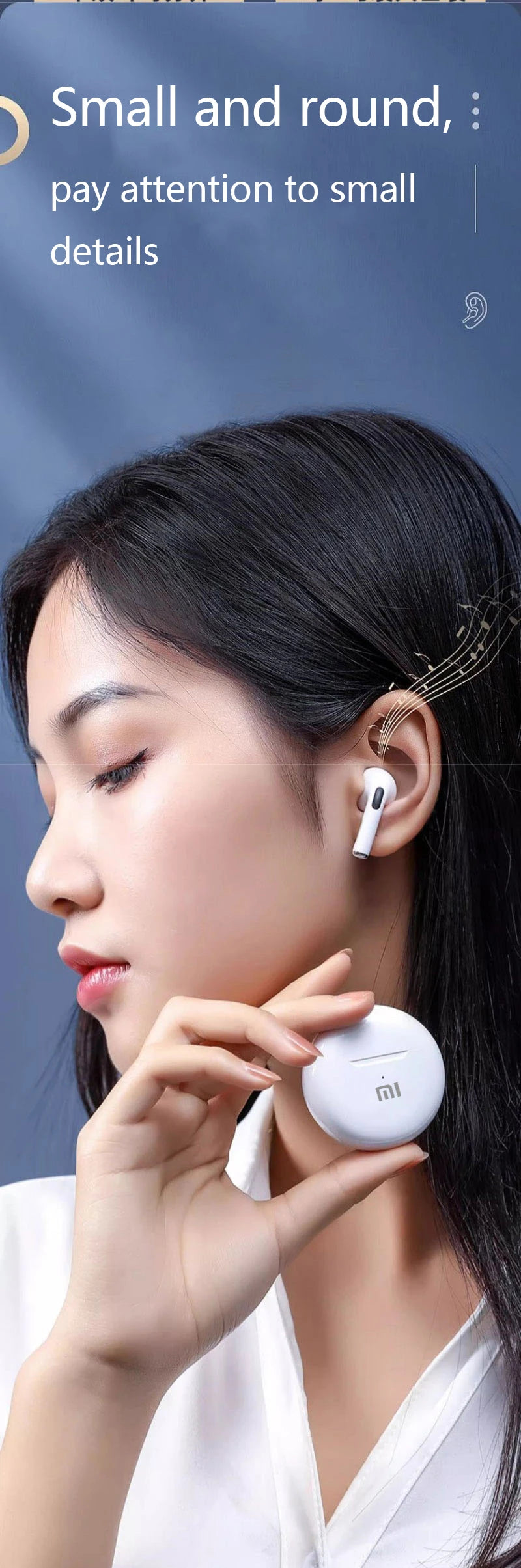 Xiaomi Original Air Pro 6 Earphone TWS 9D HIFI Headset Bluetooth Music Earbuds For IPhone Android Wireless Pods Headphones