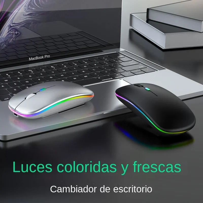 Mouse Sem Fio Bluetooth 5.2: Potência e Estilo para Seu Jogo e Trabalho!